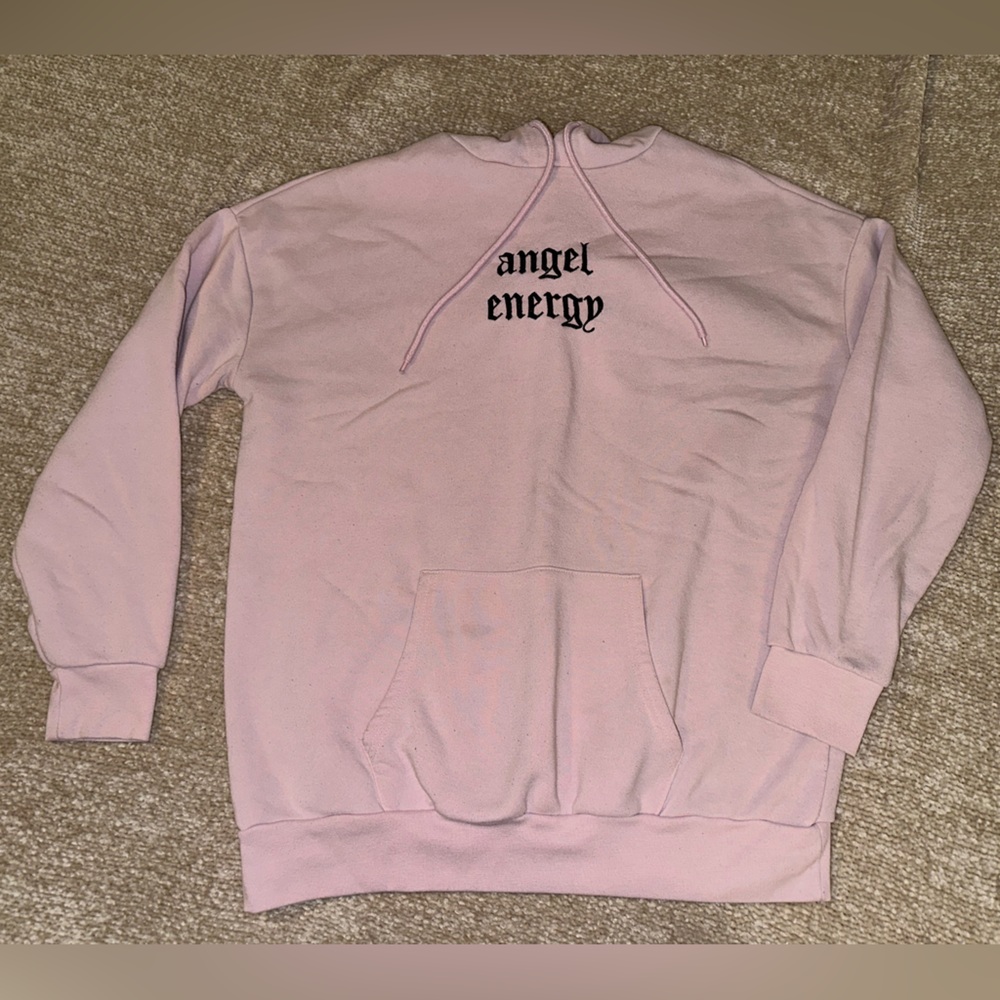 Angel Energy Boyfriend Hoodie - Size Medium